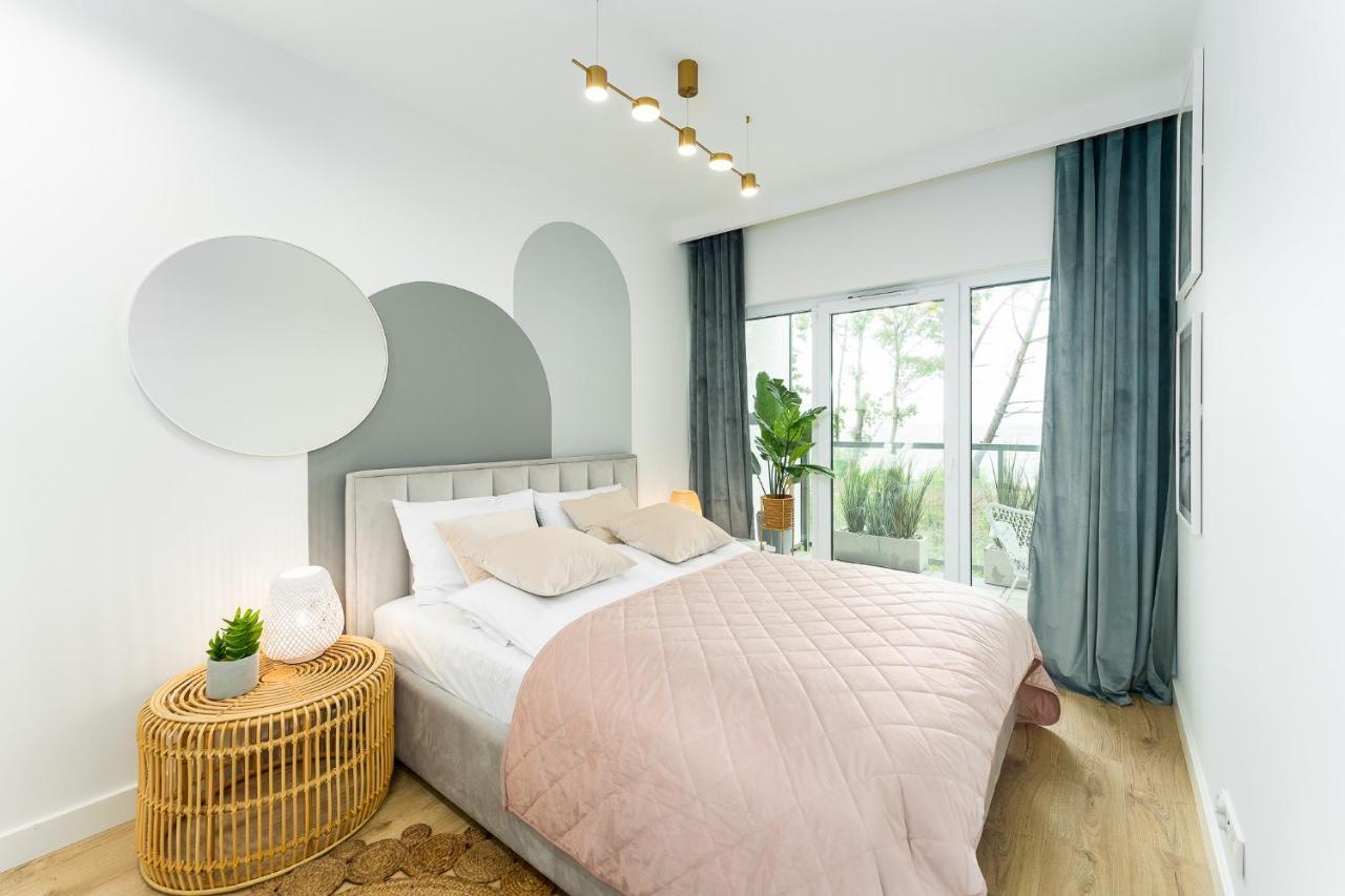 Apartament Baltic View 21 Z Widokiem Na Morze 尤斯托尼莫斯基 外观 照片