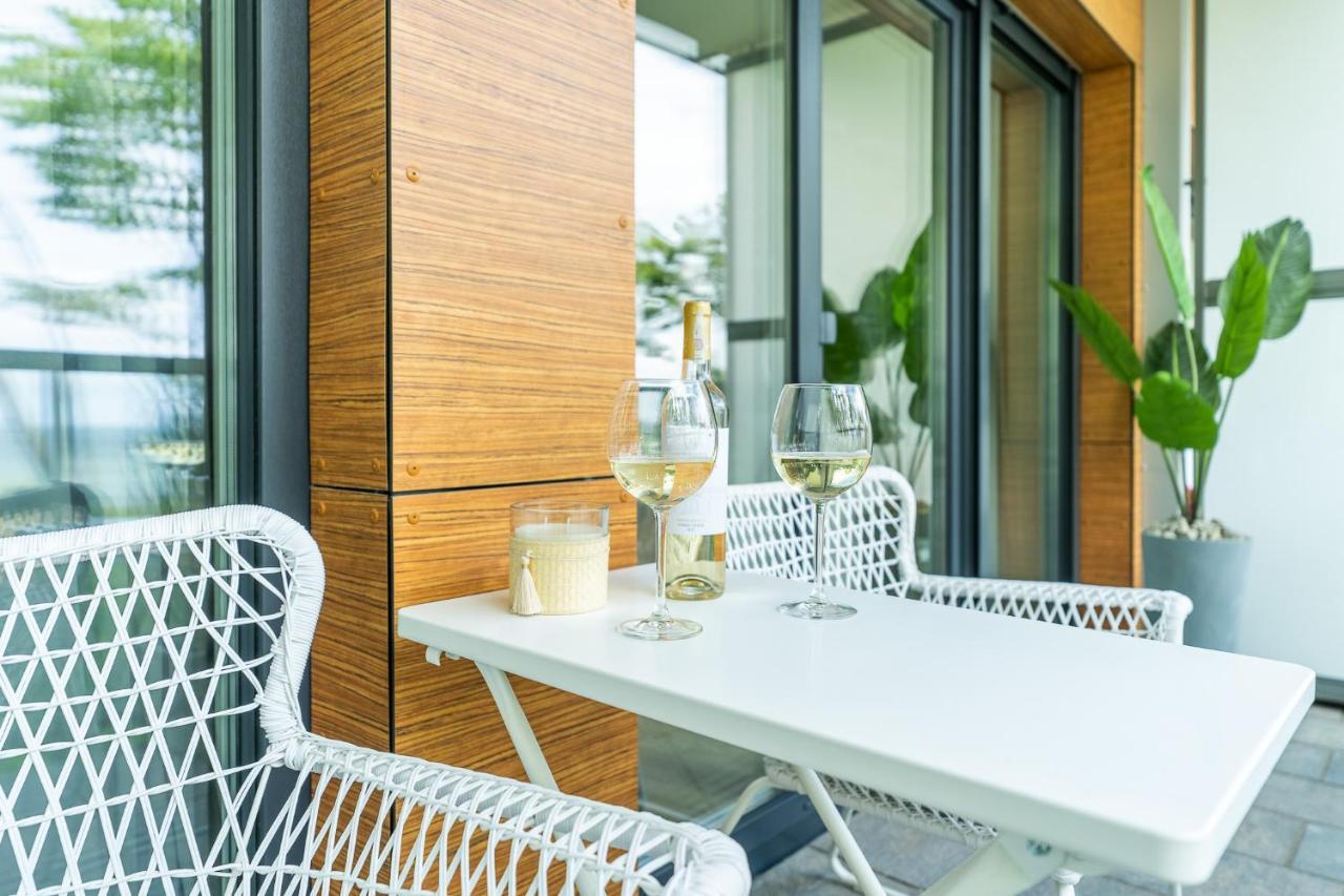 Apartament Baltic View 21 Z Widokiem Na Morze 尤斯托尼莫斯基 外观 照片