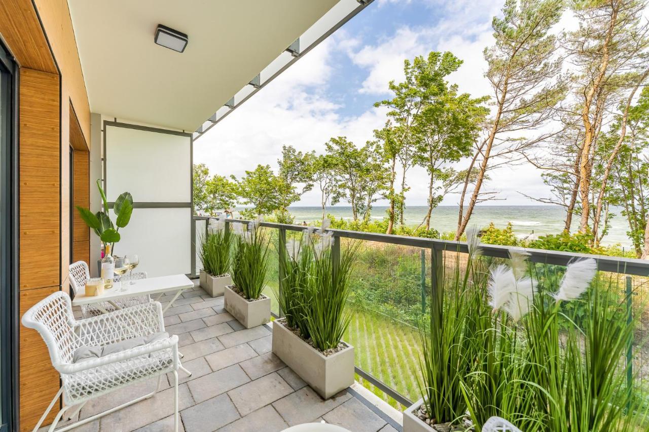 Apartament Baltic View 21 Z Widokiem Na Morze 尤斯托尼莫斯基 外观 照片