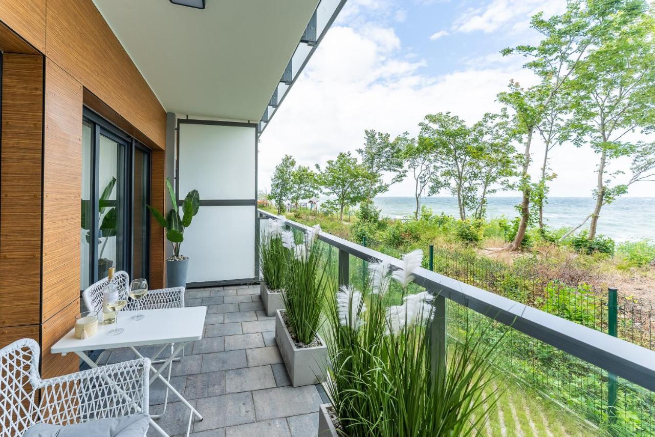 Apartament Baltic View 21 Z Widokiem Na Morze 尤斯托尼莫斯基 外观 照片